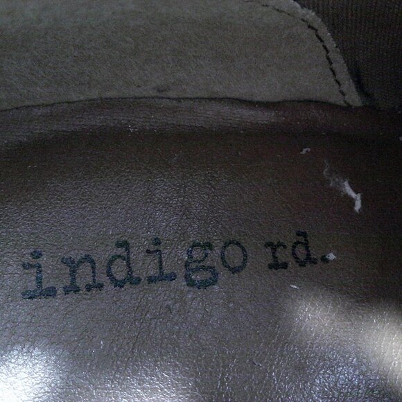 Indigo Rd. Sansun Brown Taupe Ankle Boot w/ Harness straps & buckle  Sz 6 M - Picture 4 of 12